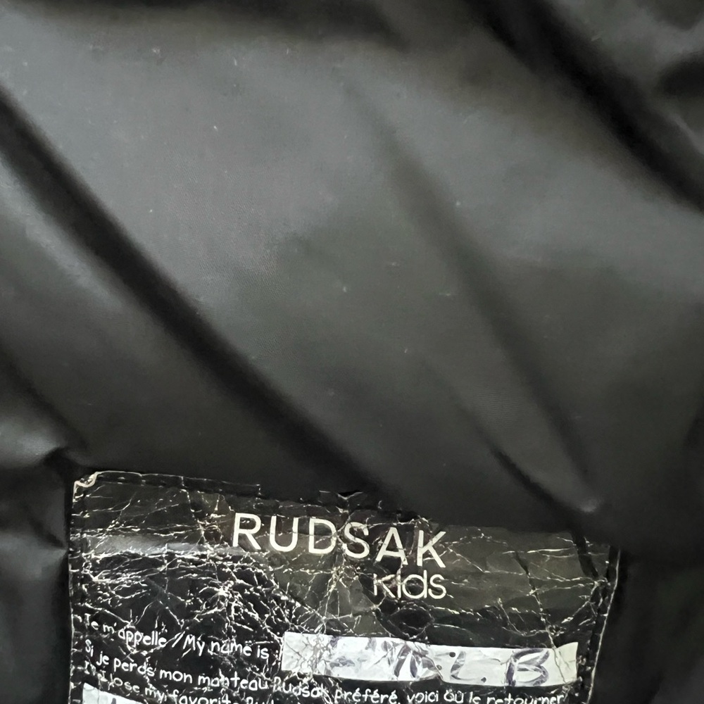 Kids, RUDSAK Black Quilted Jacket - Picture 12 of 17